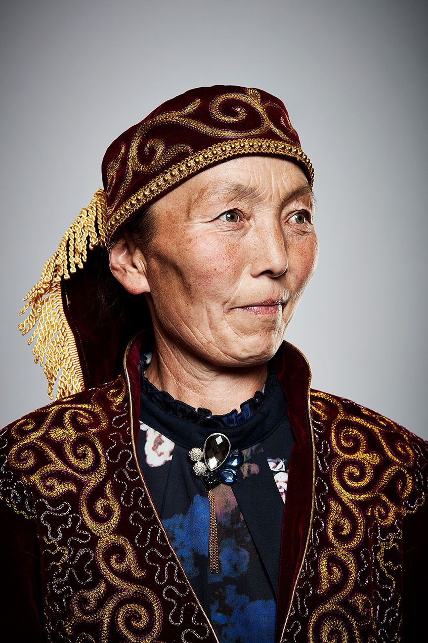 Mother of a Mongolian Eagle Huntress